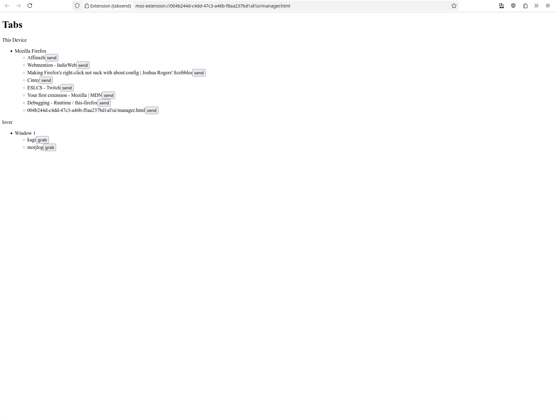 screenshot of v0